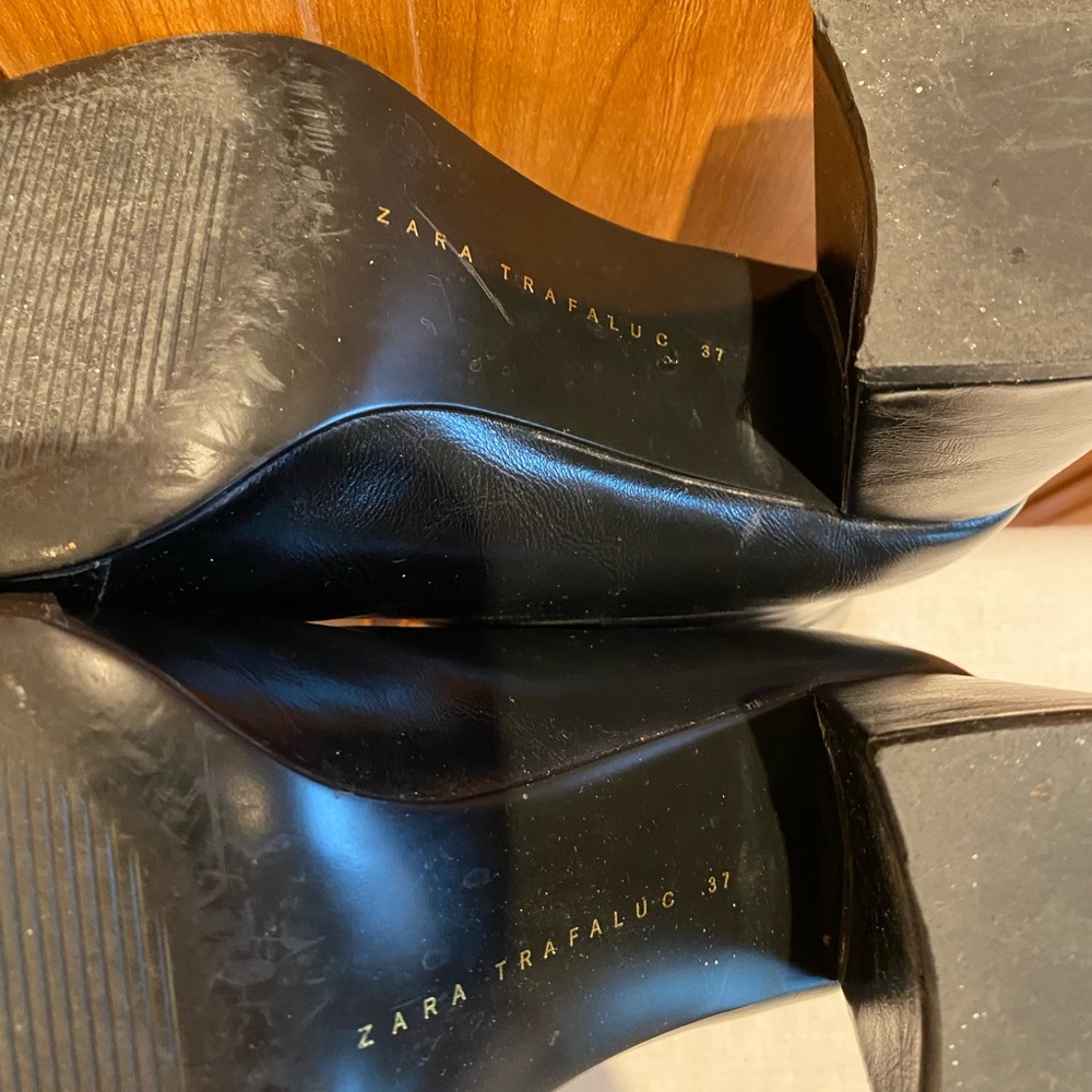 Zara Zipper Ankle Boot - Picture 7 of 9
